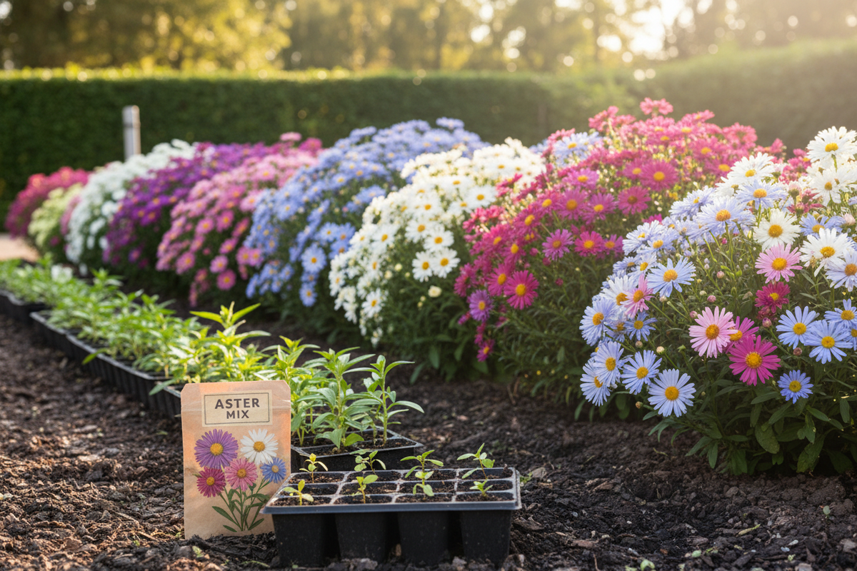 How to Sow and Grow Asters: The Complete Guide from Seed to Flower