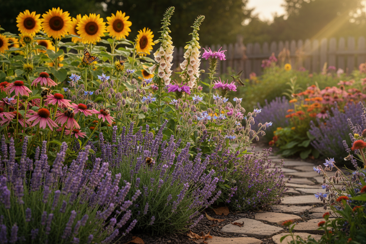 Seven Plants That Turn Any Garden into a Pollinator Paradise