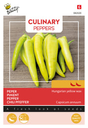 Peper - Hongaarse Gele Wax - 10 Zaden