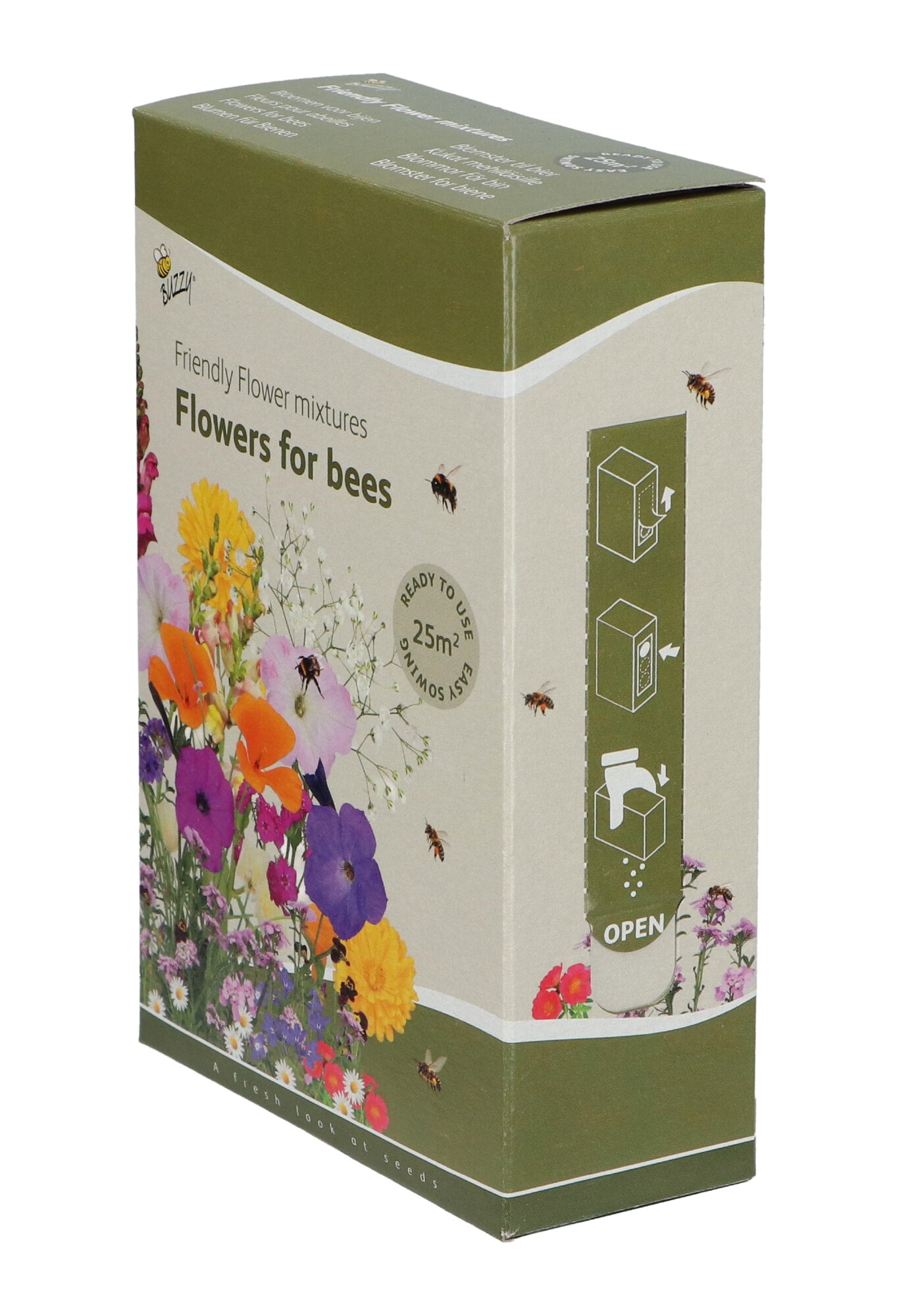 Friendly Flowers - Bees - Low Growers -  25m²
