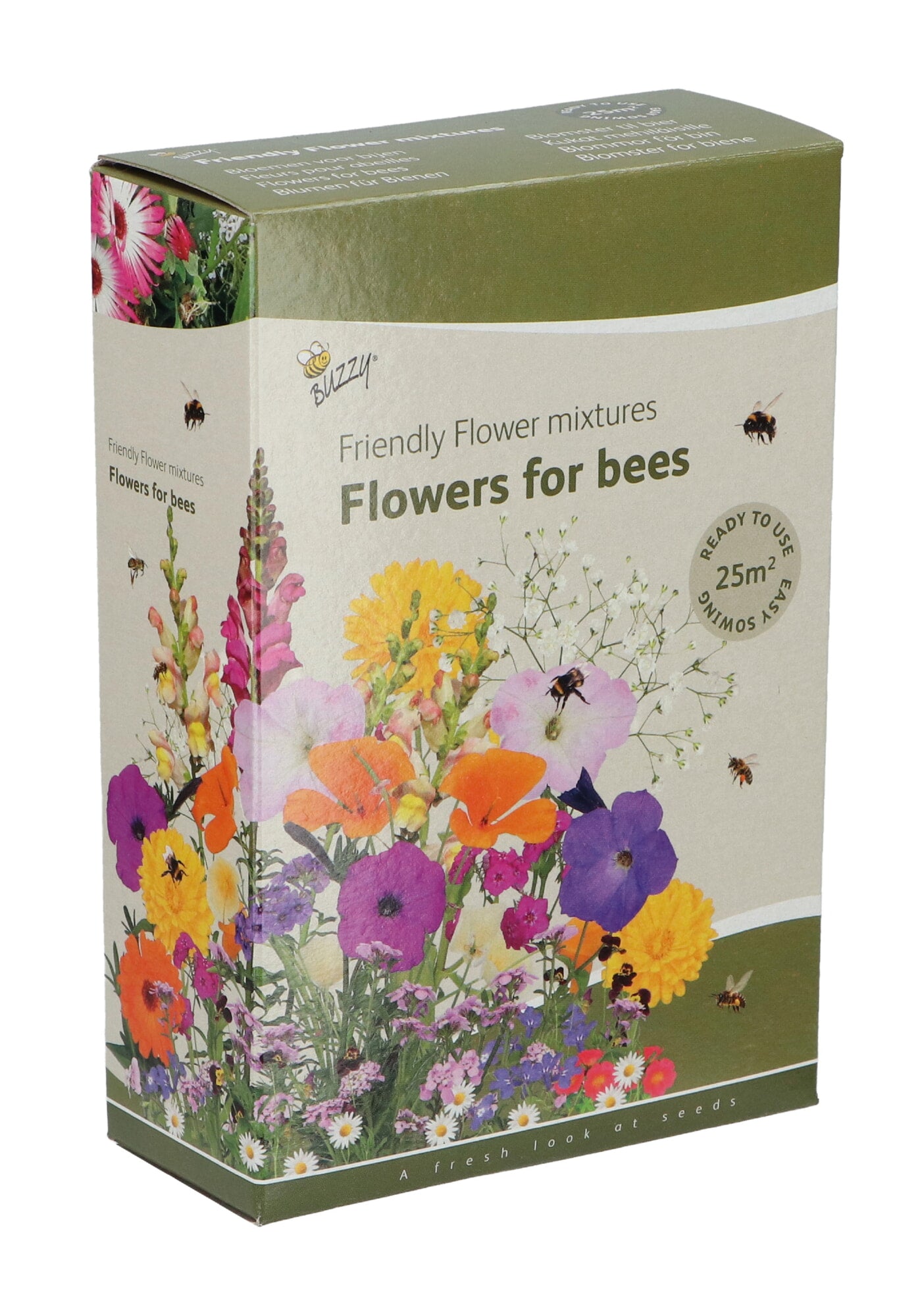 Friendly Flowers - Bees - Low Growers -  25m²