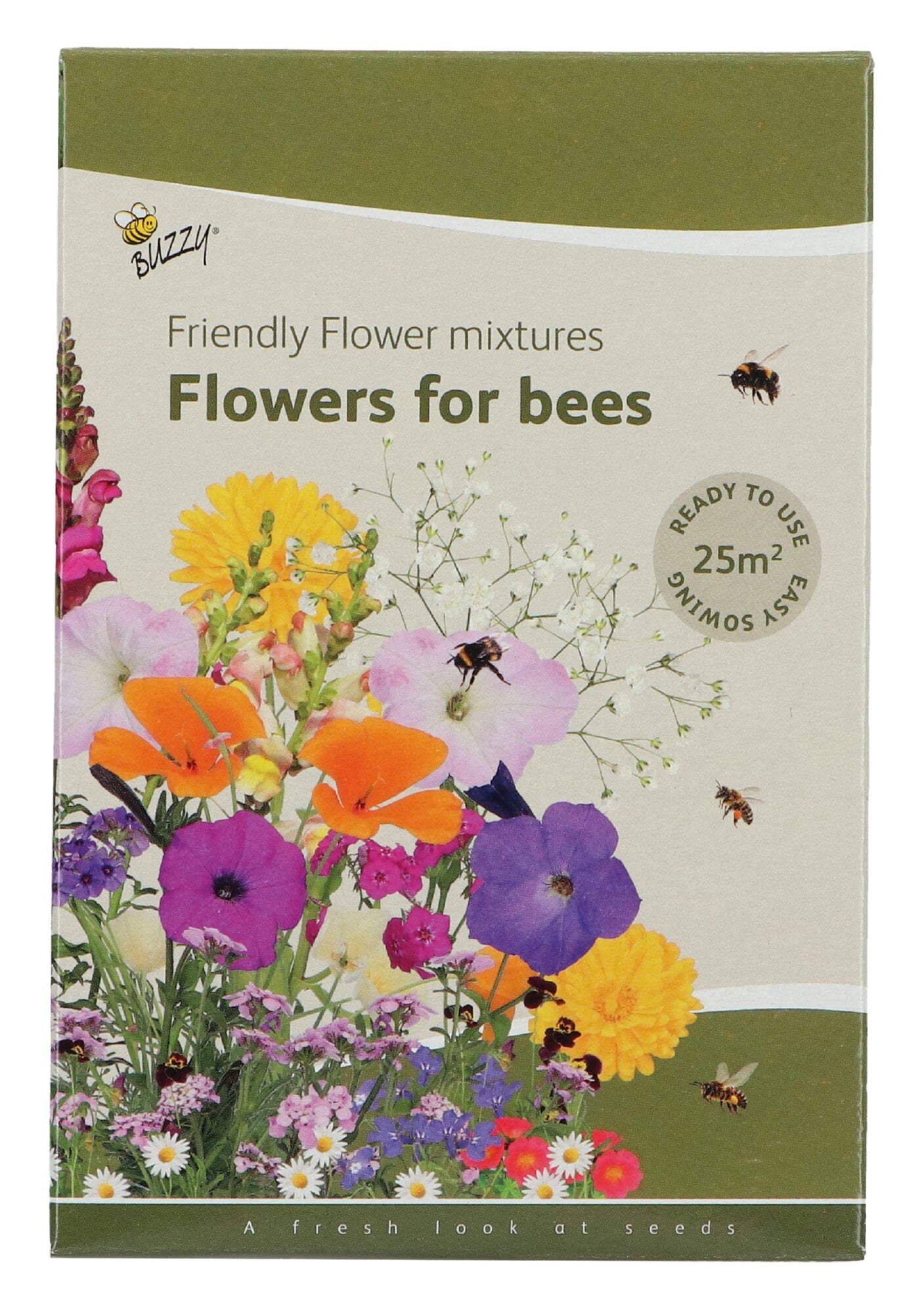 Friendly Flowers - Bees - Low Growers -  25m²