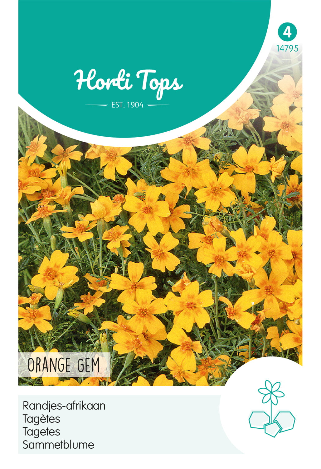 Tagetes - Orange Gem - 0.75 g