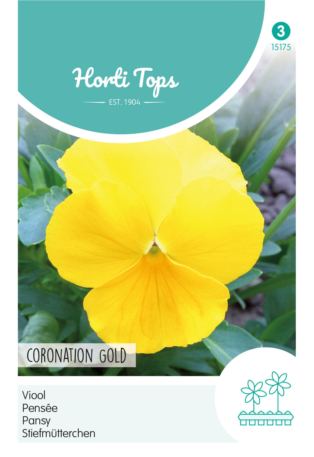 Pansy - Coronation Gold - 0.4 g
