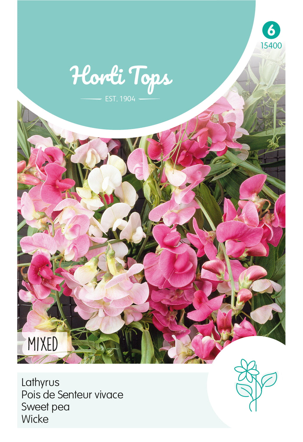 Sweet Peas - Mixed - 2 g
