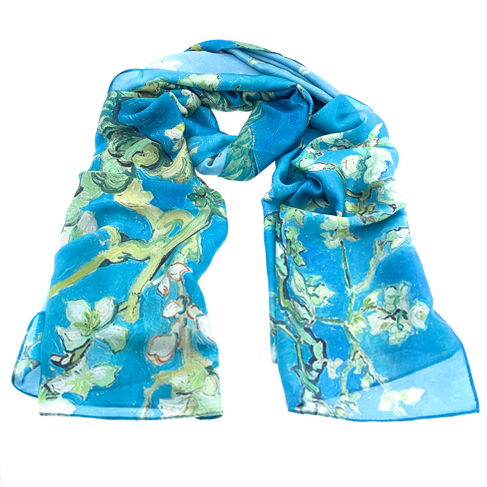 Scarf Van Gogh - Almond Blossom