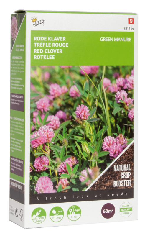 Green Manure - Red Clover - 150 g - 60 m2