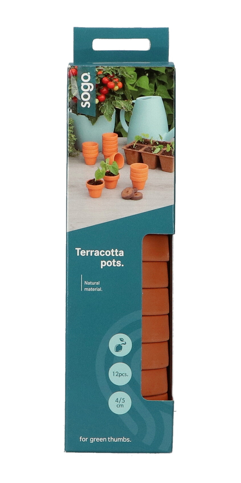 Terracotta Potten - 4/5 cm - 12 stuks