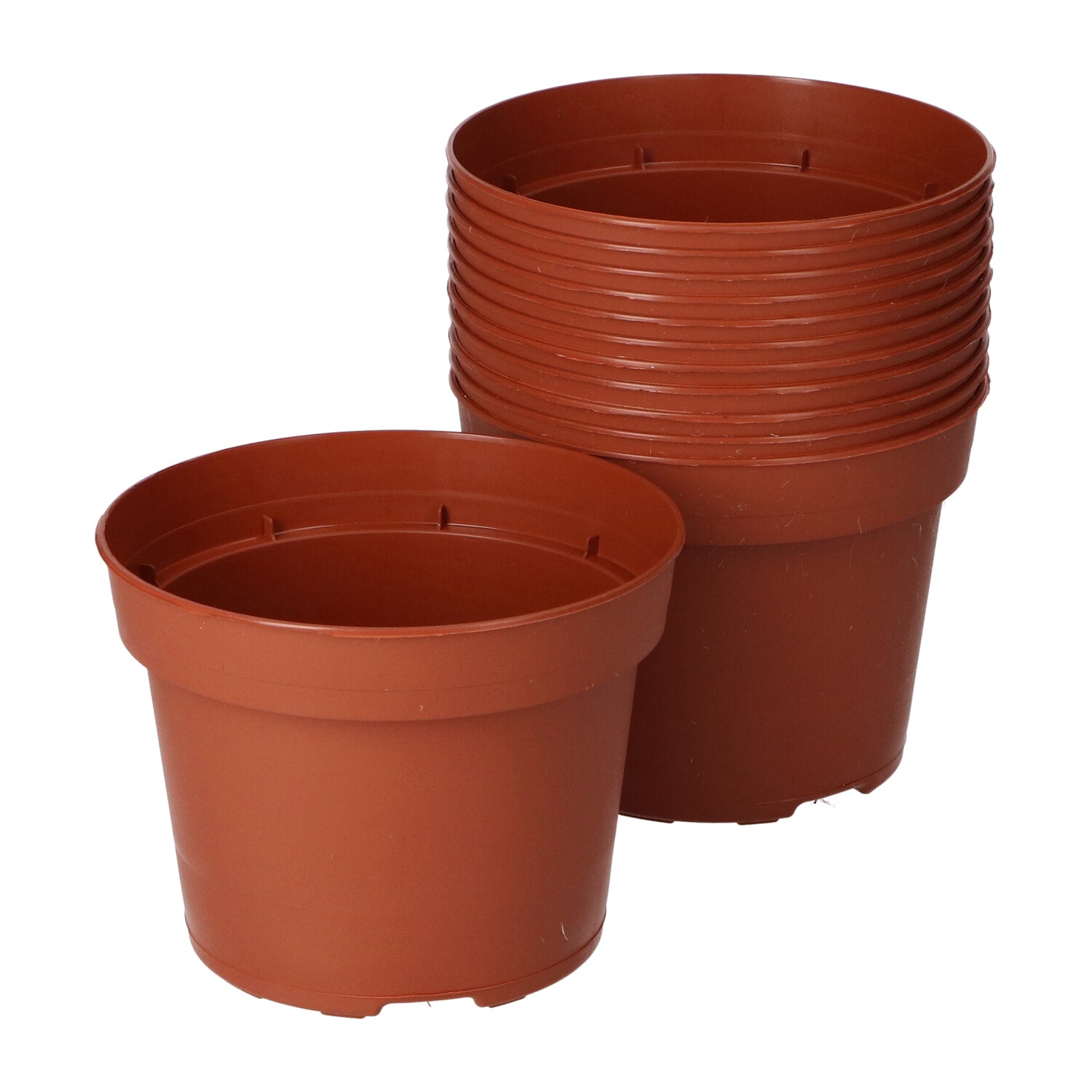 Plastic Potten - 13 cm - 12 stuks