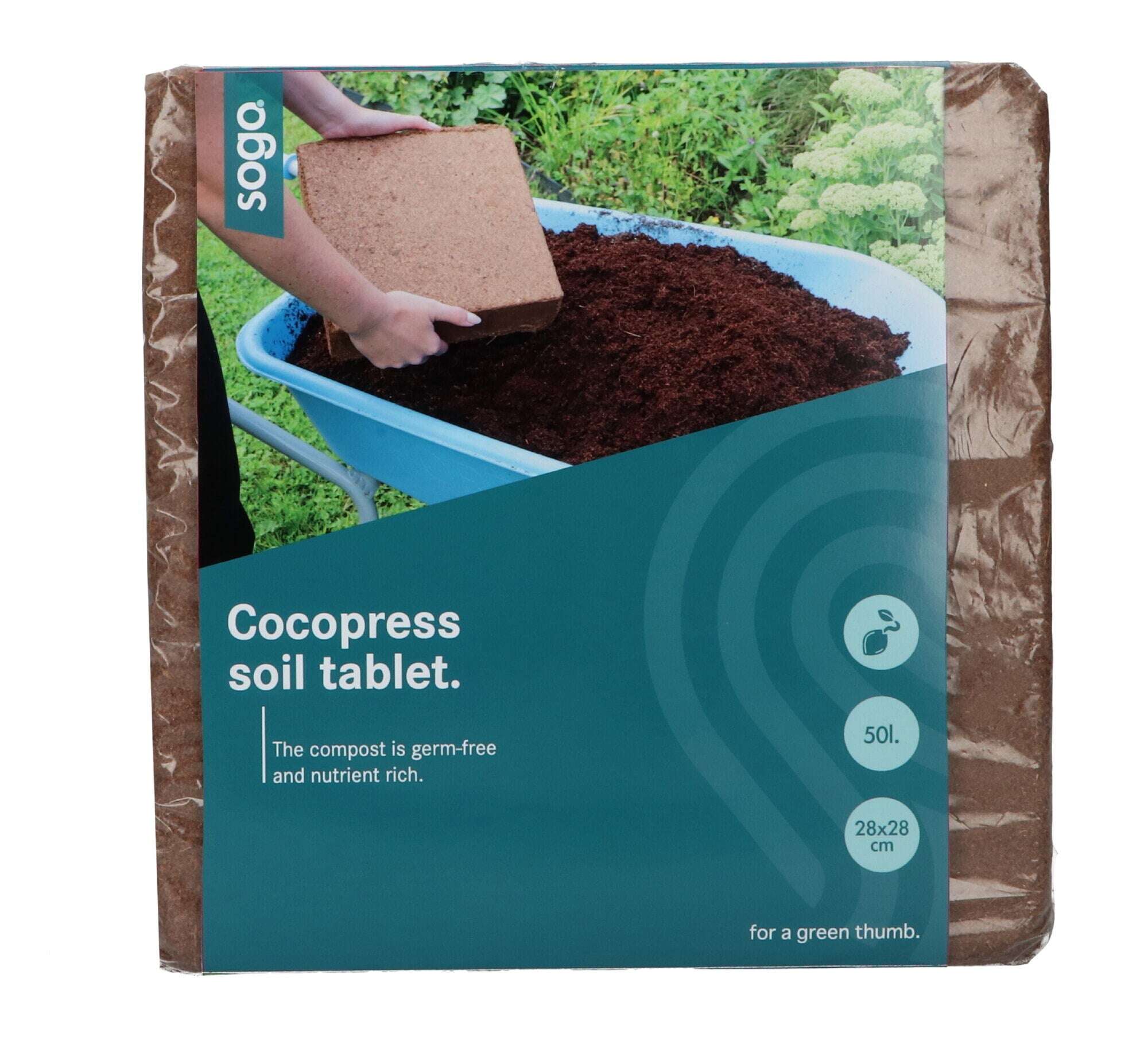 Cocopress Soil Tablet- 50L