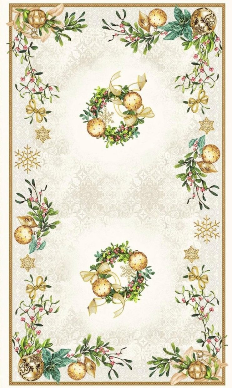 Tablecloth 'Advent' - 135 x 215