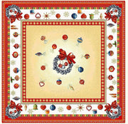 Nappe carrée 'Bonheur' 04 - 95 x 95