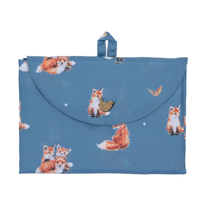 Foldable Shopping Bag - Fox - Born to be Wild-2