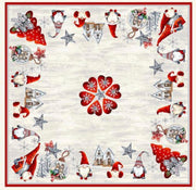 Nappe carrée 'Gnomos' - 95 x 95