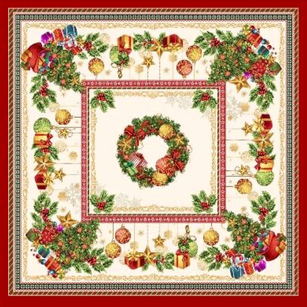 Tablecloth Square 'Jouets' - 95 x 95