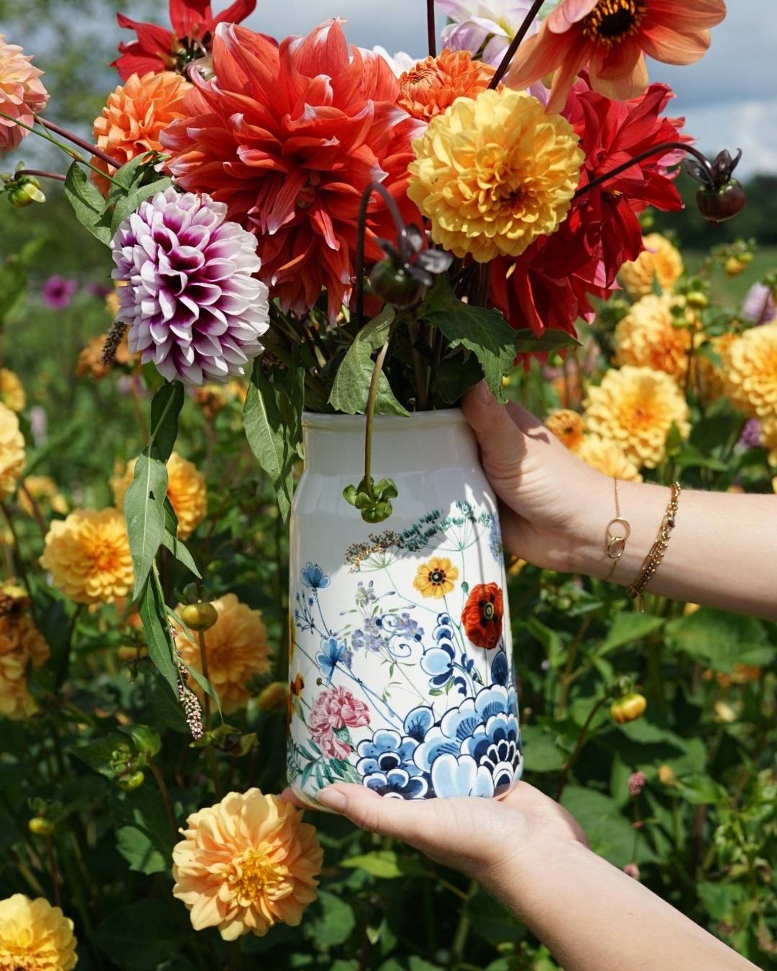 Milk Churn Vase - Flower Oasis - 20,5 cm