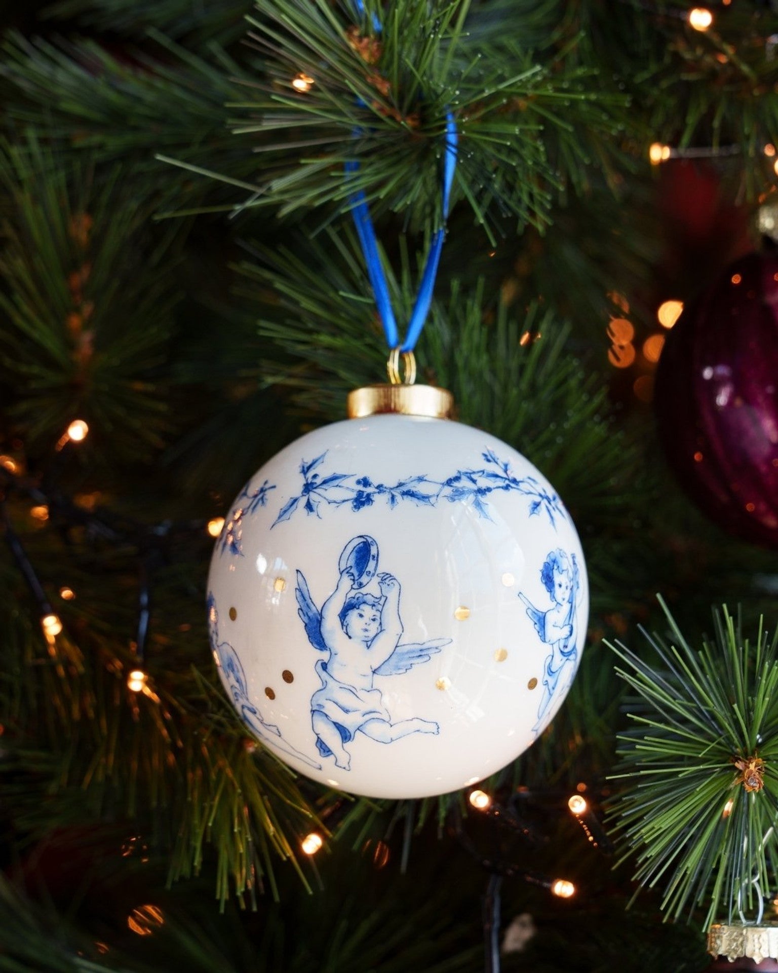 Christmas Bauble - Angel - 8 cm