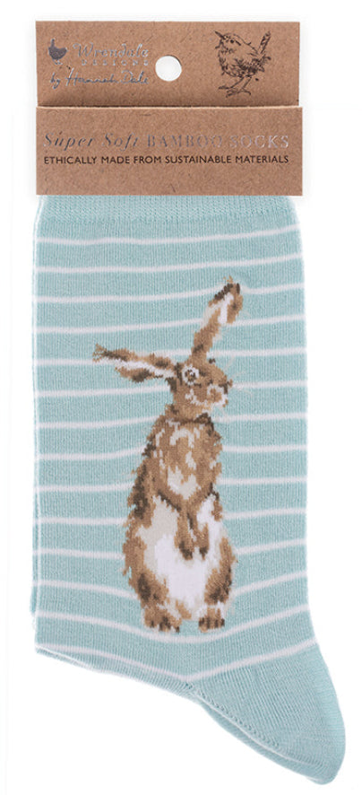 Women's Socks - Hare - Hare and the Bee