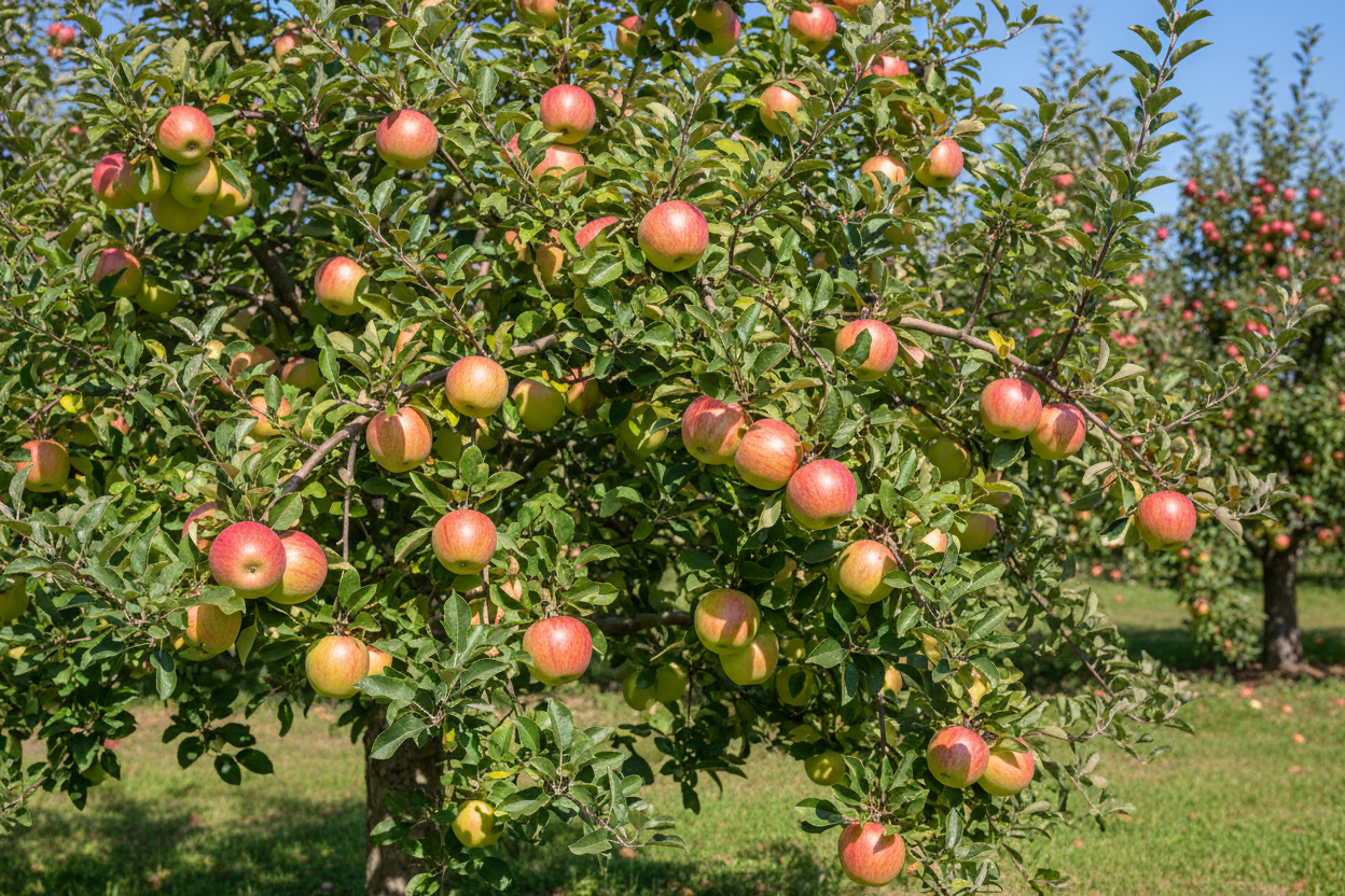 Semi Dwarf Apple Tree – ‘James Grieve’-1