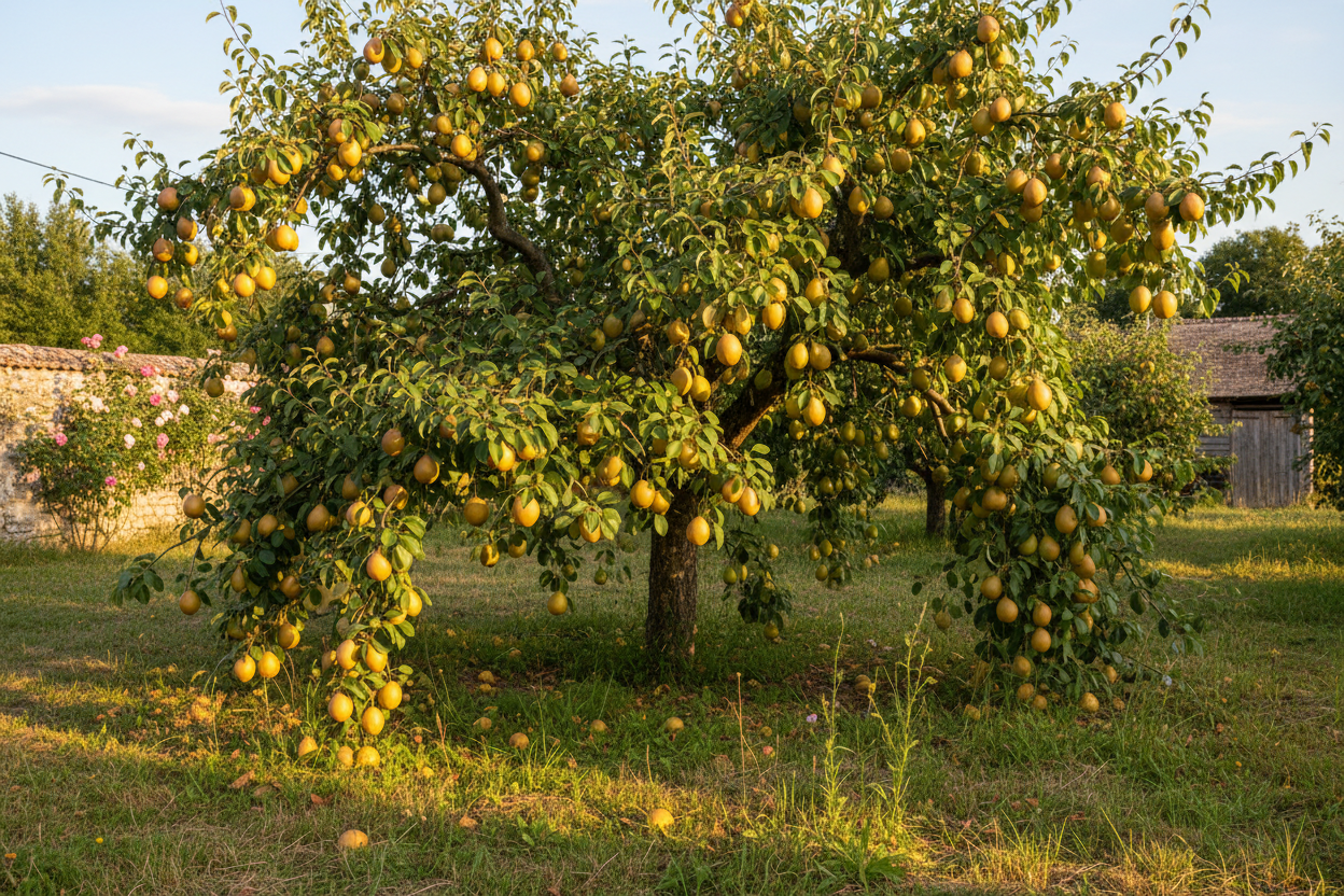 Semi Dwarf Pear Tree – ‘Bonne Louise d’Avranches’-1