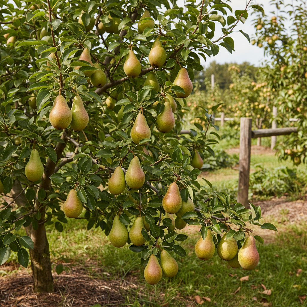 Semi Dwarf Pear Tree – ‘Conference’-1