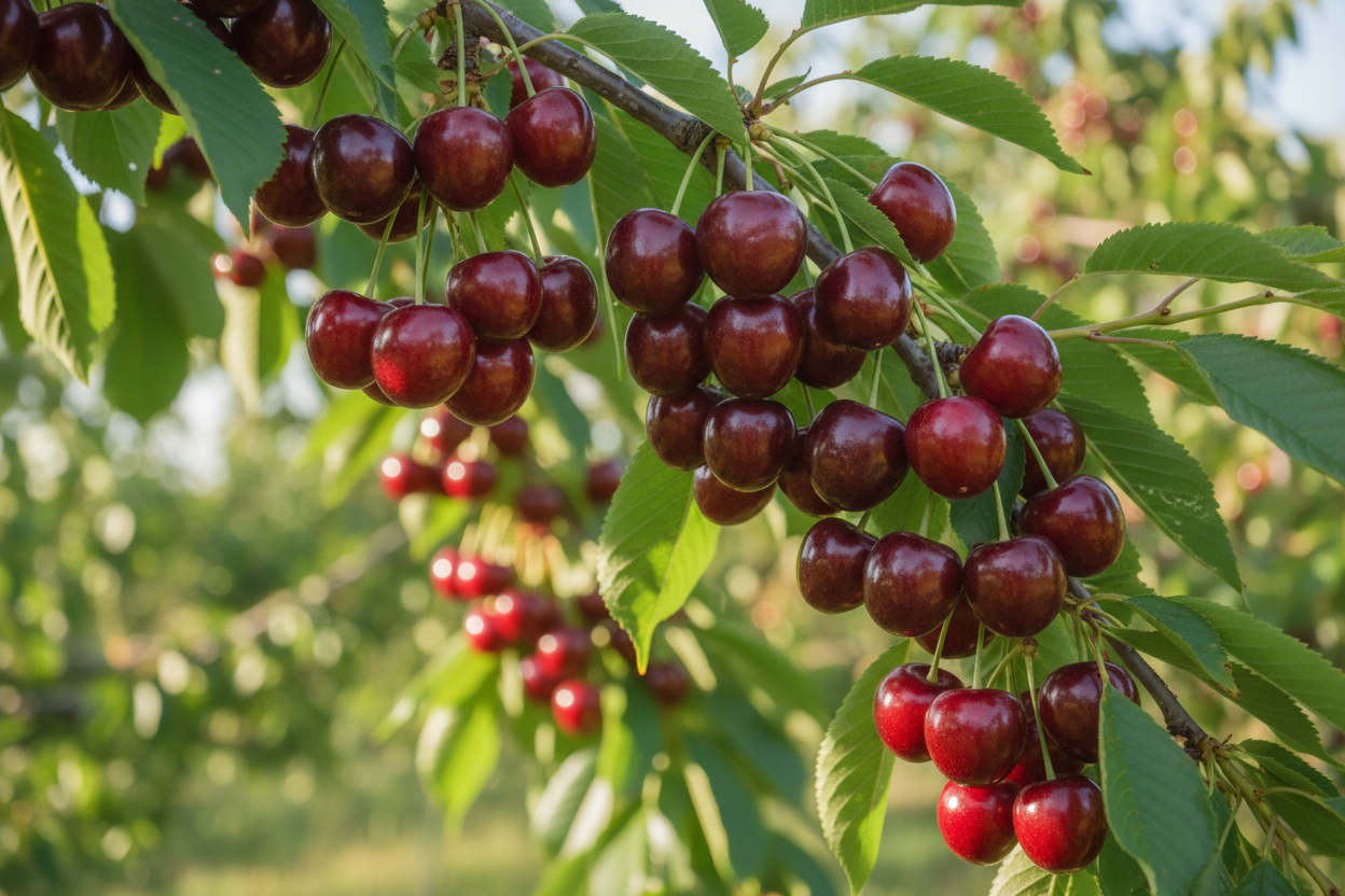 Semi Dwarf Sweet Cherry Tree – ‘Bigarreau Van’-1
