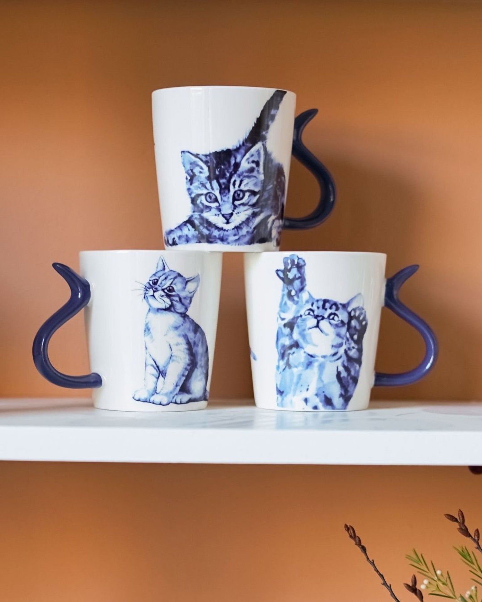 Mug - Playful Cat - 300 ml