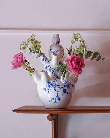 Triple Gourd Tulip vase - Orchidee - 35 cm