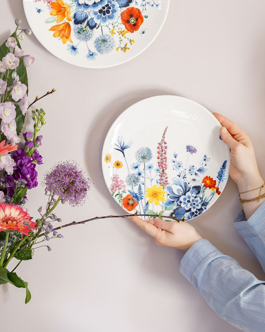 Falitányér – Wildbloemen – 26,5 cm