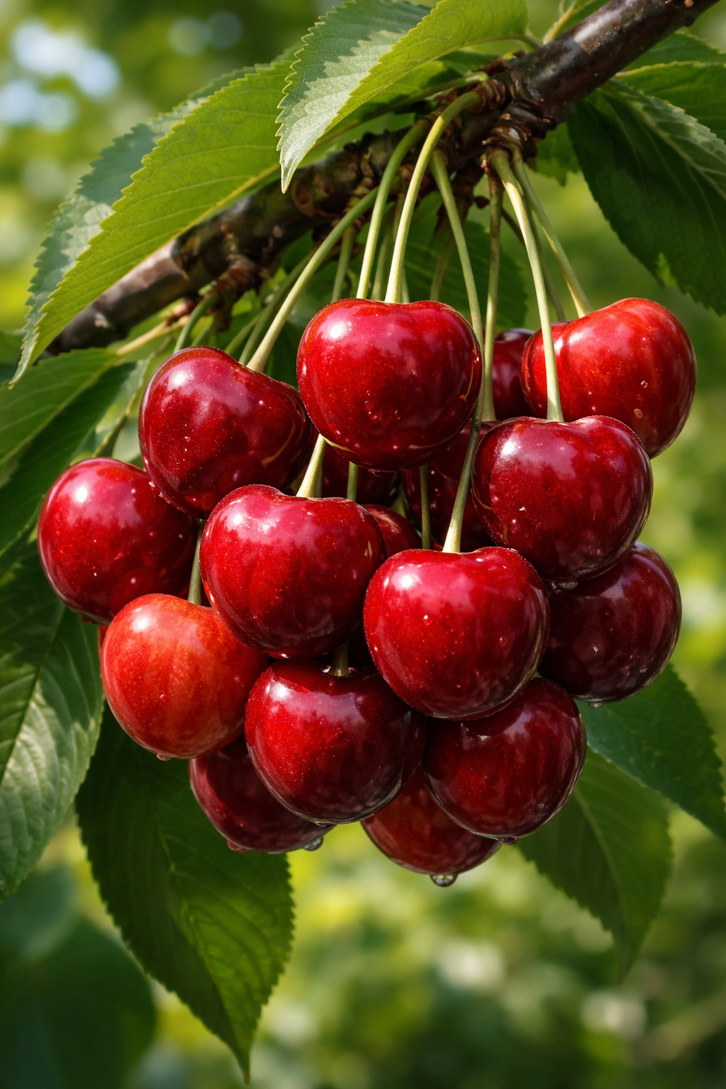 Semi Dwarf Sweet Cherry Tree – ‘Sunburst’