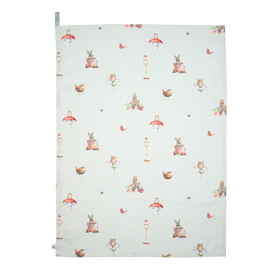 Tea Towel - Garden Friends