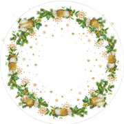 Nappe ronde en tinsel - 135