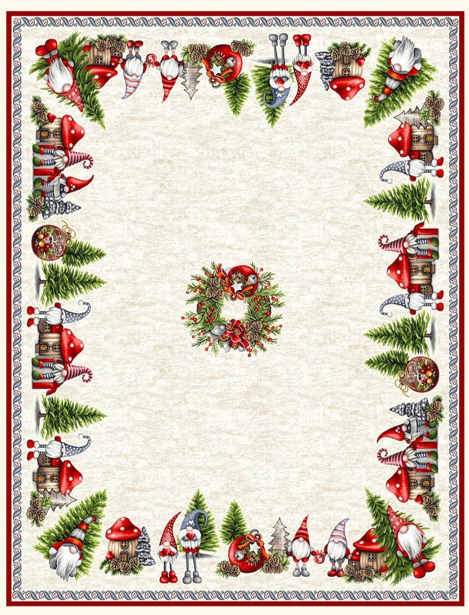 Tablecloth 'Tomte' - 135 x 215