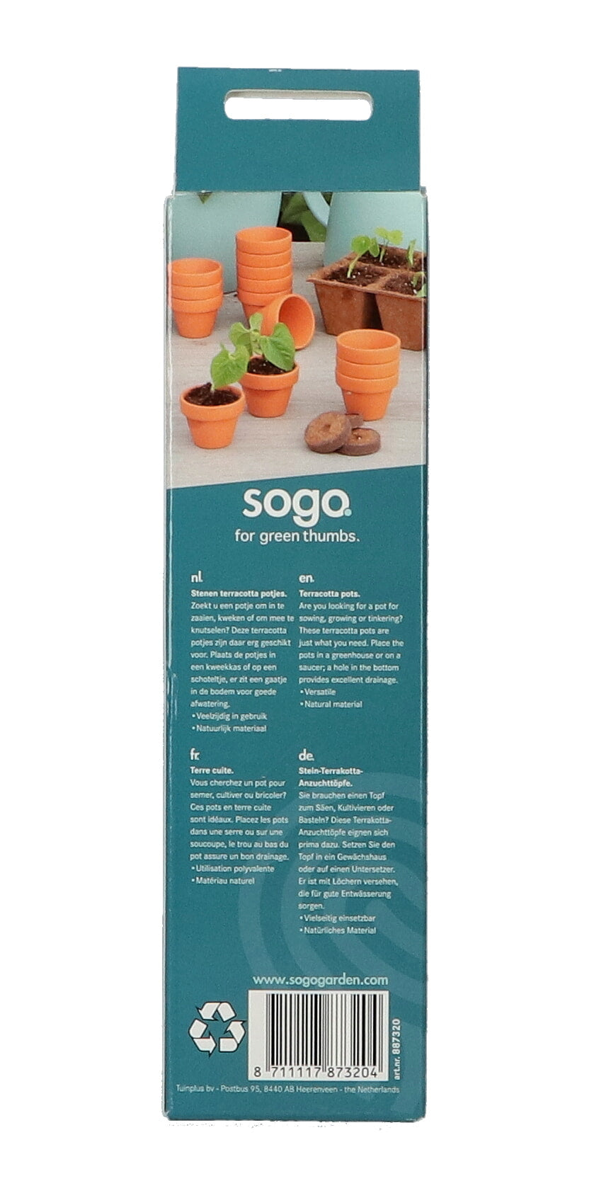 Terracotta Pots - 4/5 cm - 12 pcs-2