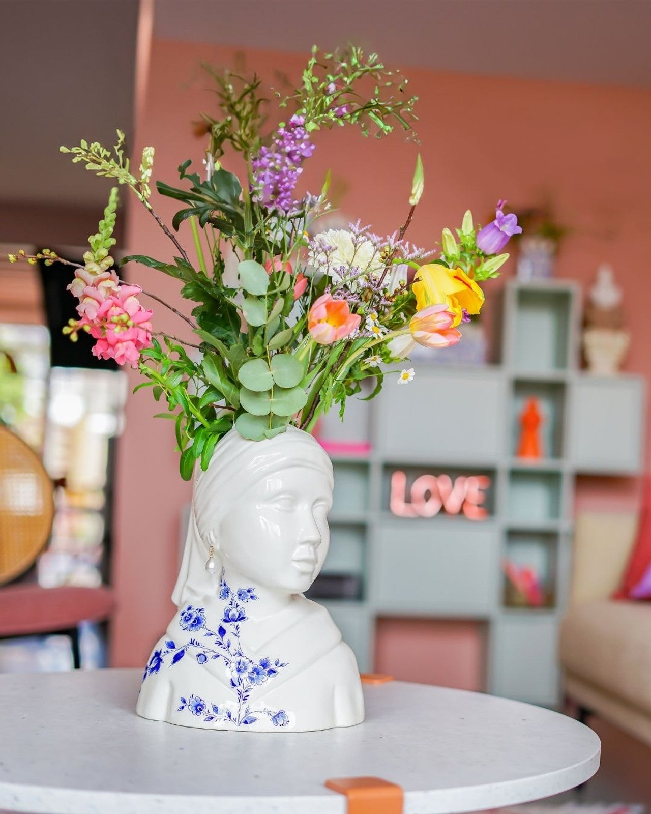 Vase Bust - Girl with a Pearl Earring