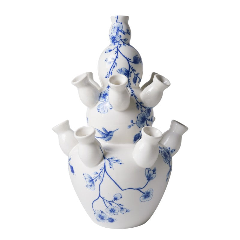 Triple Gourd Tulip vase - Orchidee - 35 cm