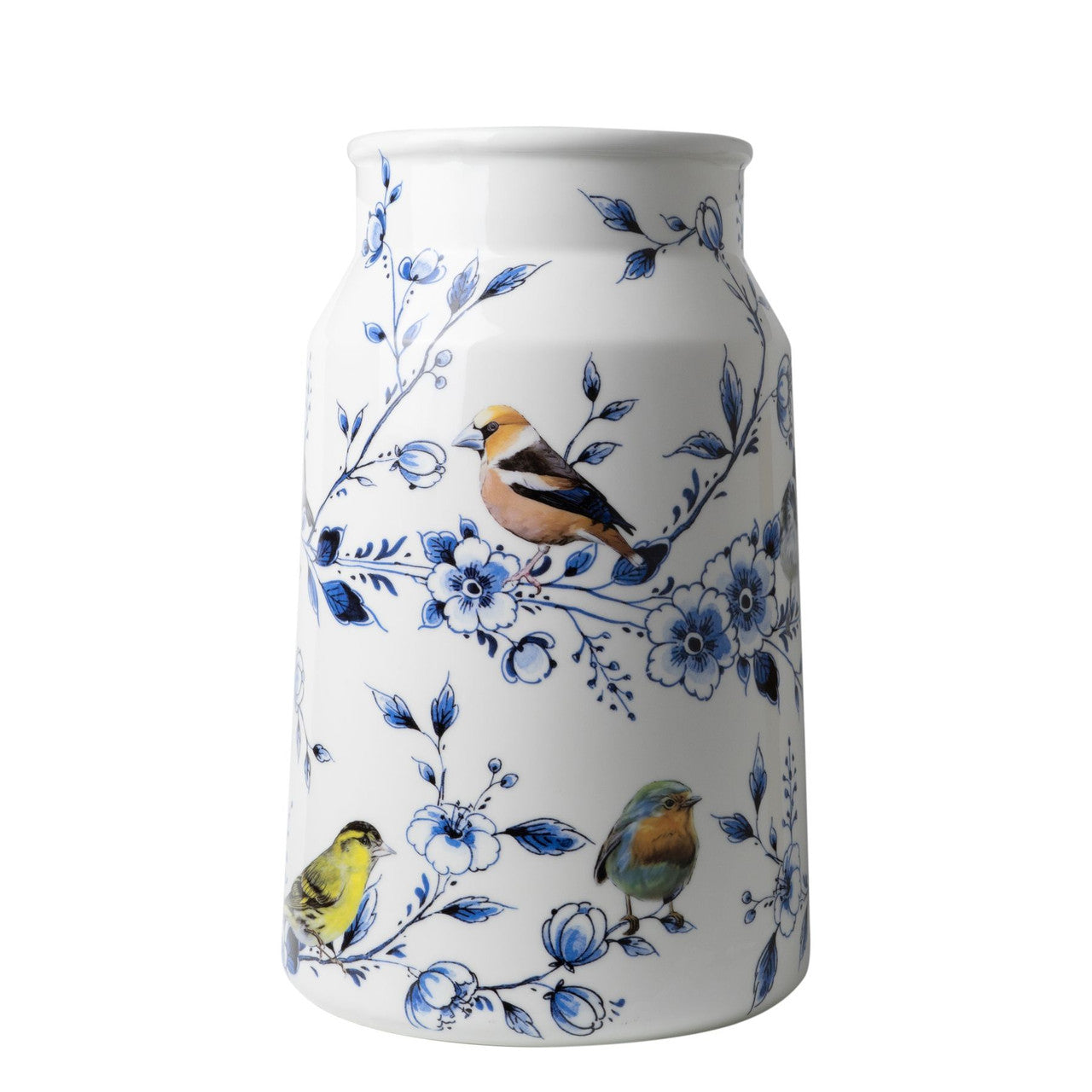 Milk Churn Vase - Forest Birds - 30 cm