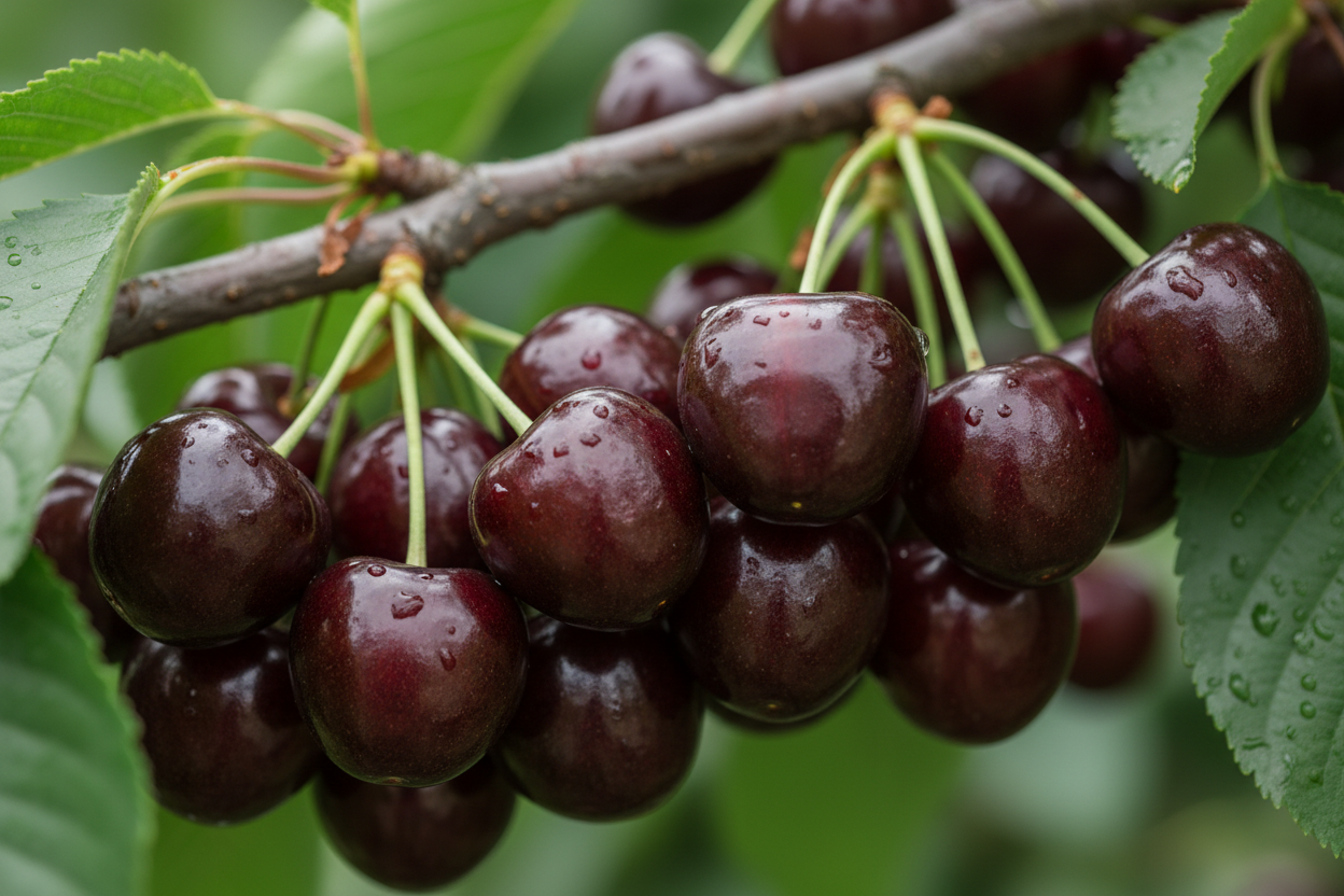 Semi Dwarf Sweet Cherry Tree – ‘Bigarreau Noir’