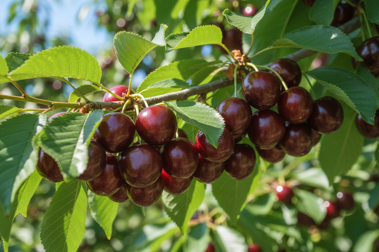 Semi Dwarf Sweet Cherry Tree – ‘Burlat’