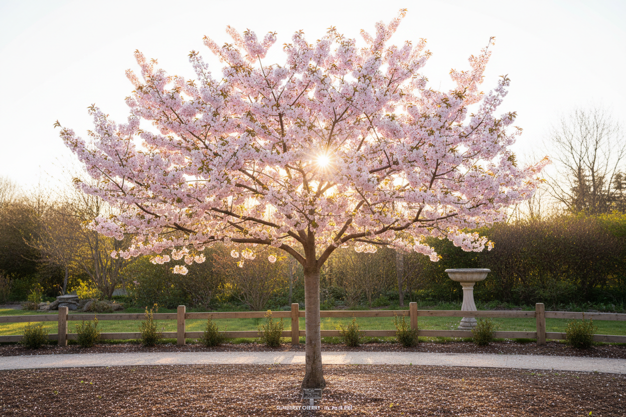 Semi Dwarf Sweet Cherry Tree – ‘Sunburst’