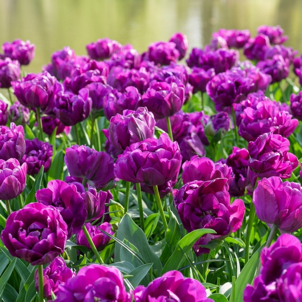 Tulip Double Late - Double Negrita - 12/+