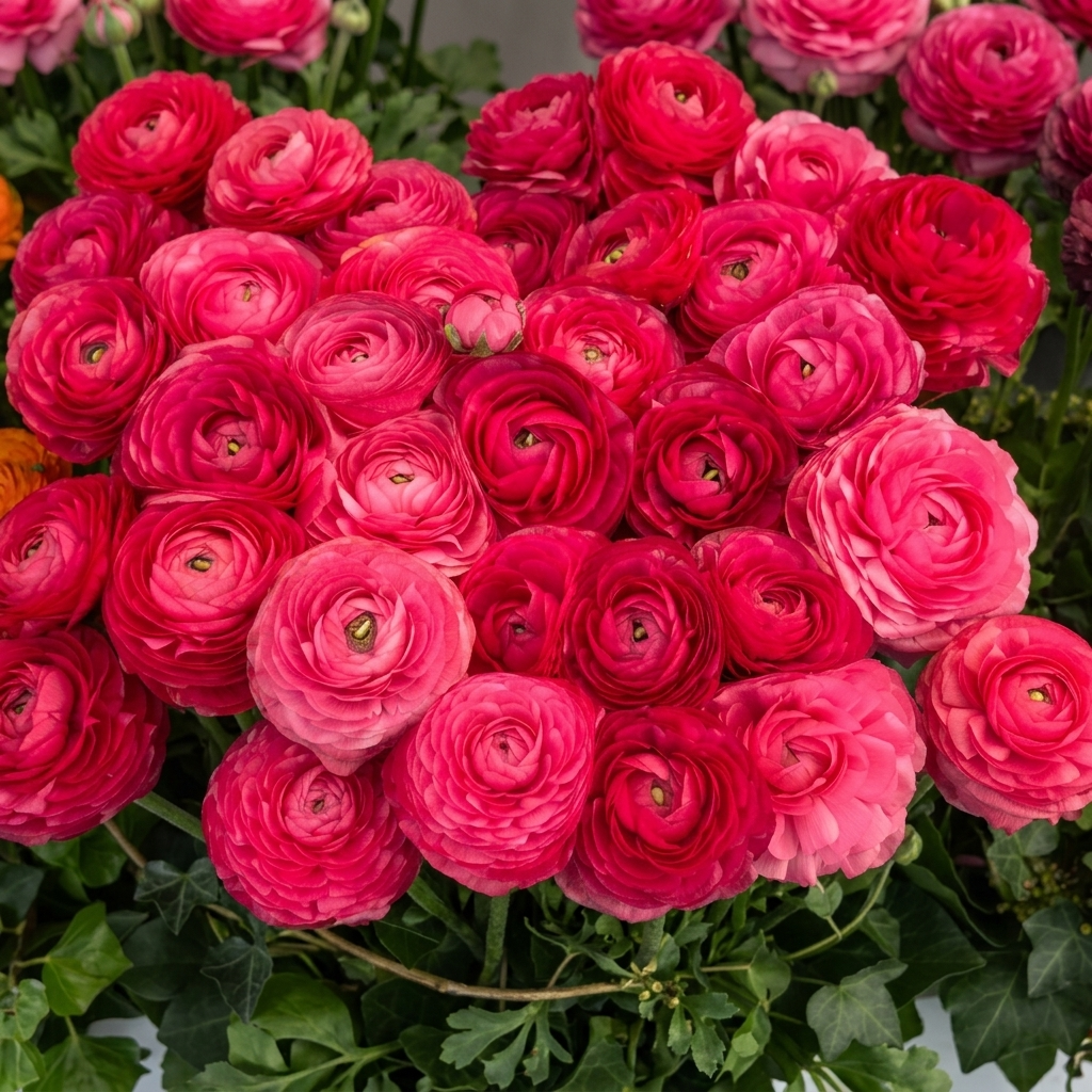 Ranunculus Elegance - Hot Pink - 2/3