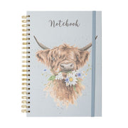 Daisy Coo - Vache des Highlands - Carnet A4