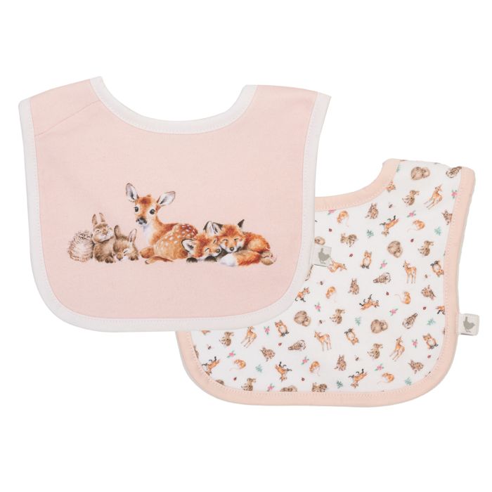 Little Forest - Woodland Animal Bib Gift Set