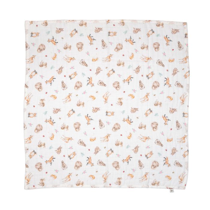Little Forest - Woodland Animal Muslin Cadeauset