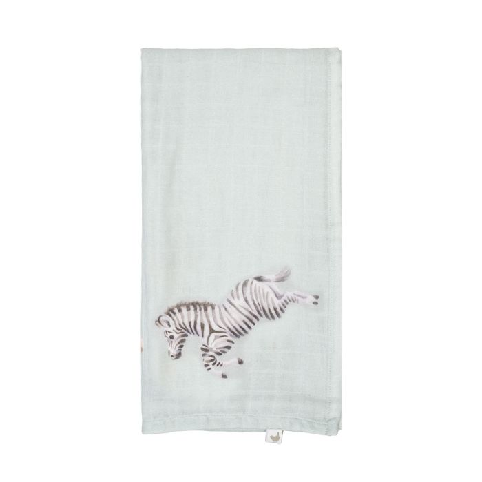 Little Savannah - Afrikaanse Dieren Muslin Cadeauset