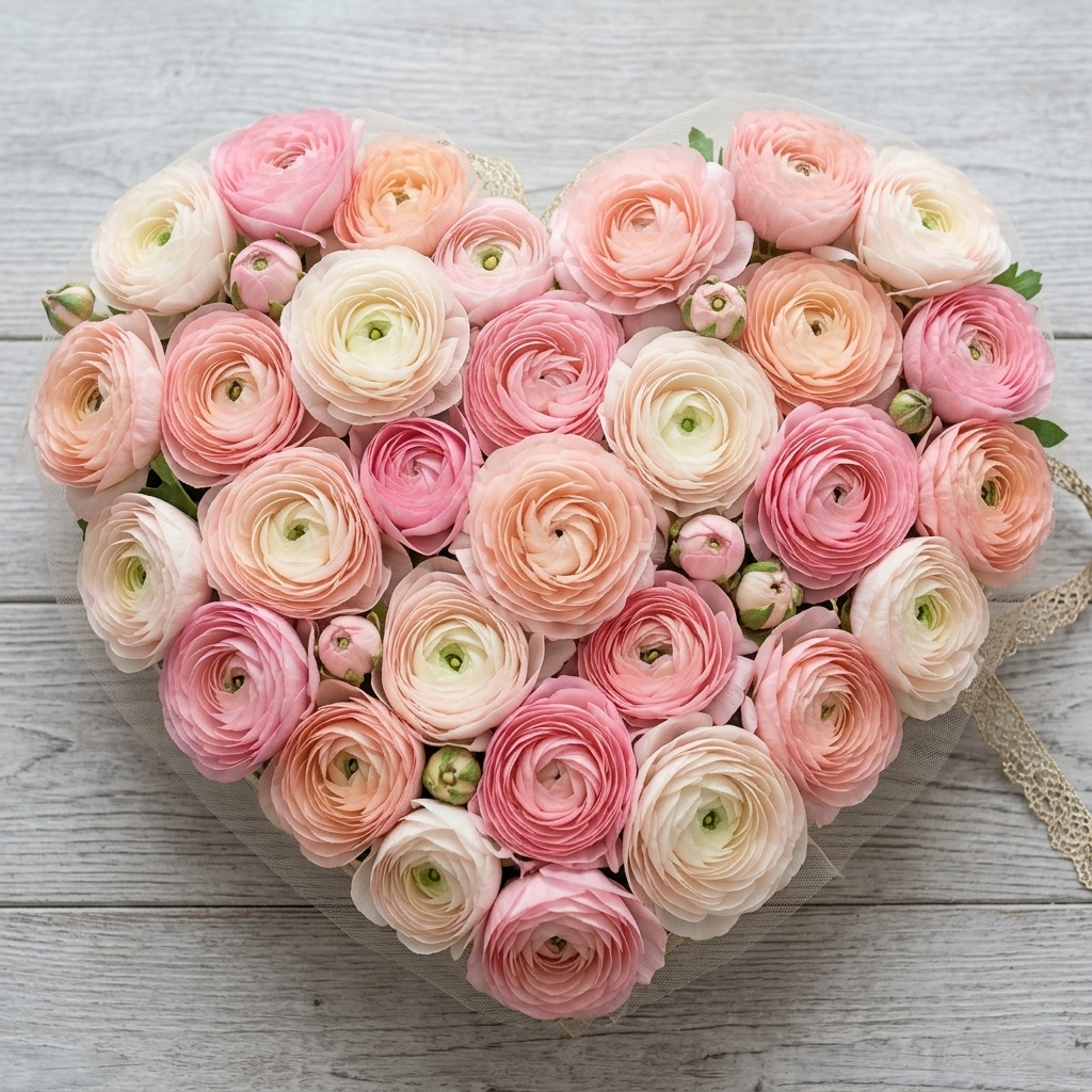 Ranunculus Elegance - Pastello Mix - 2/3