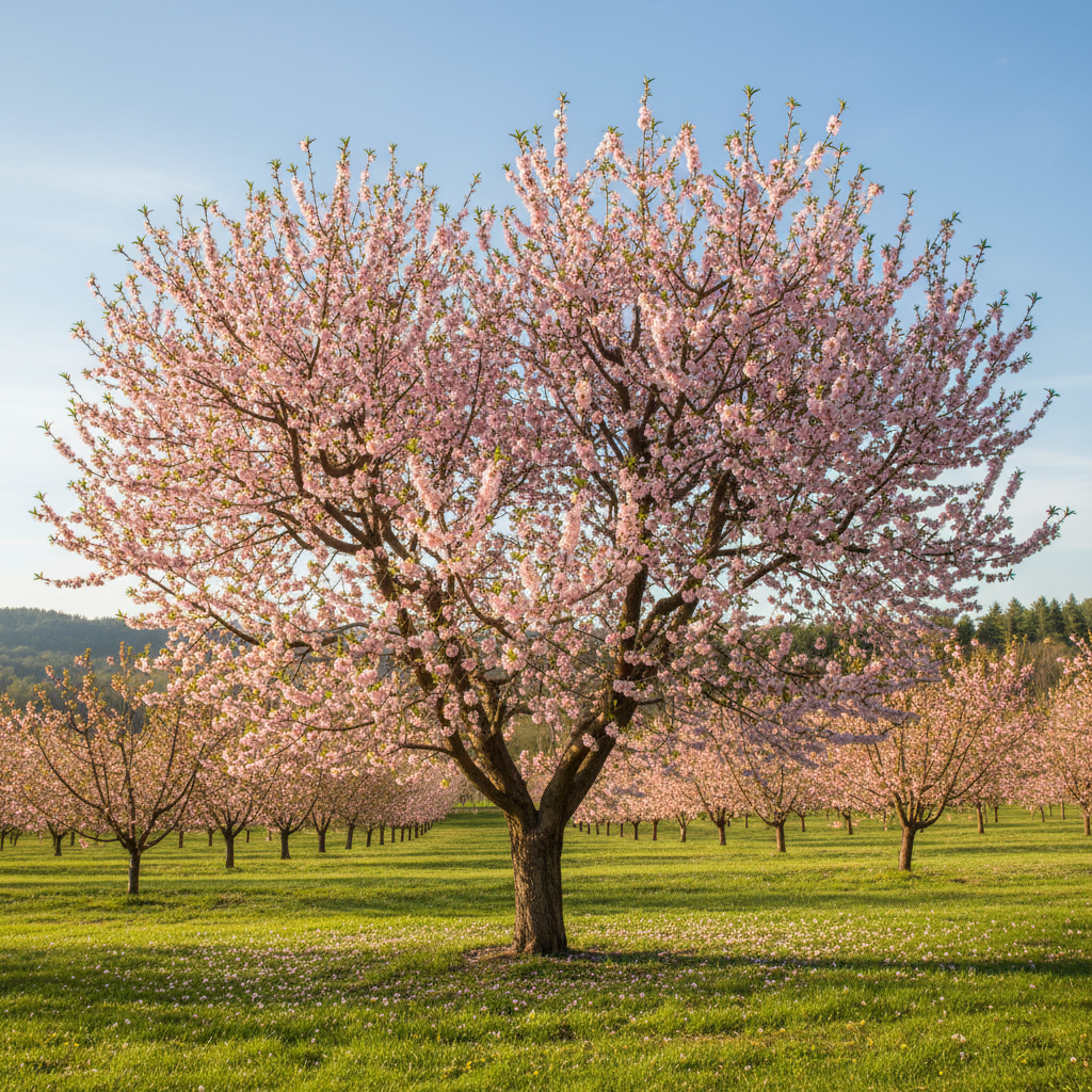 Semi Dwarf Peach Tree - ‘Amsden’