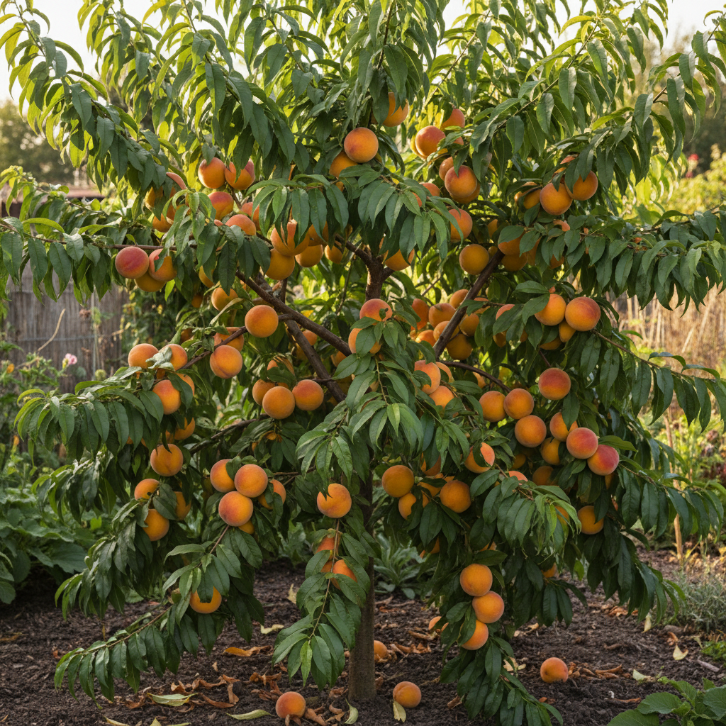 Semi Dwarf Peach Tree - Wassenberger