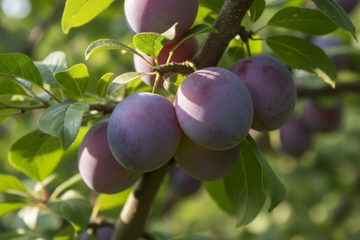 Semi Dwarf Plum Tree – ‘Victoria’